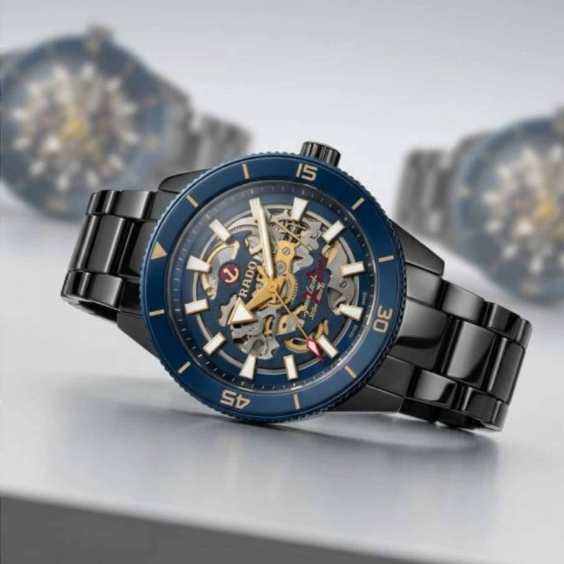 RADO CAPTAIN COOK SKELETON (AUTOMATIC)