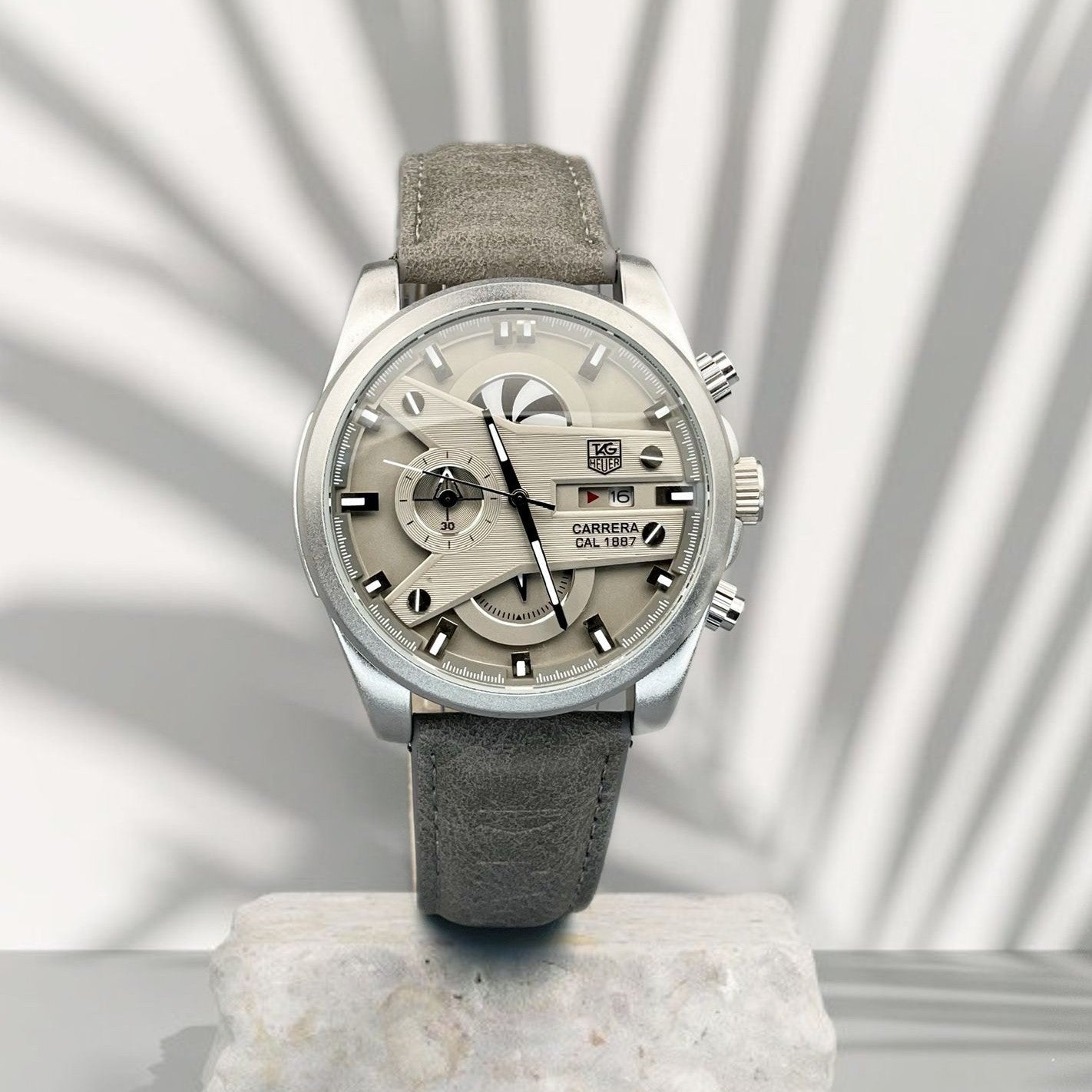 TAG HEUER CR7 DIAGNO GREY CHRONOGRAPH WATCH