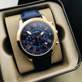 FOSSIL GRANT BLUE CHRONOGRAPH WATCH
