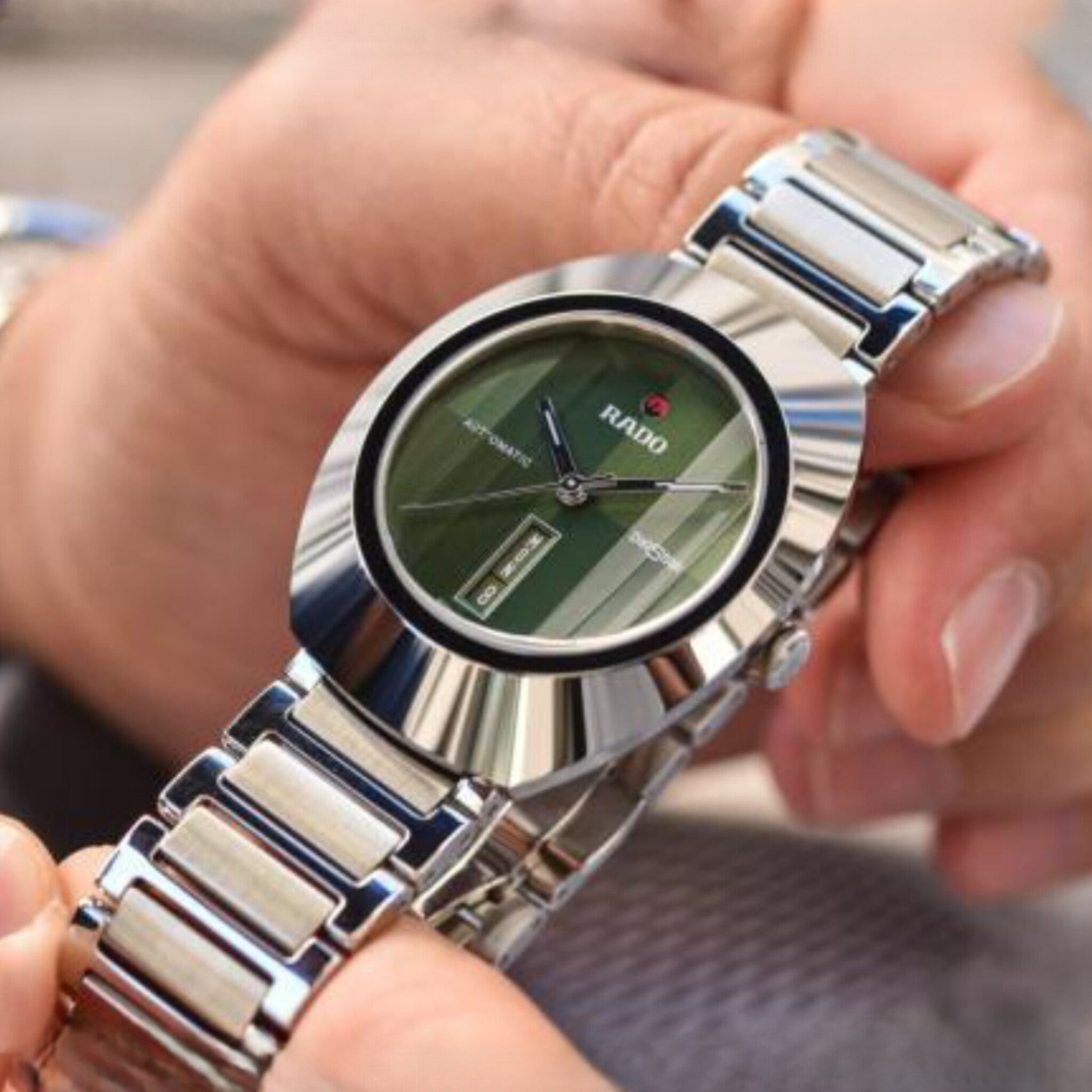 RADO DIASTAR SILVER GREEN (CELL MODEL)