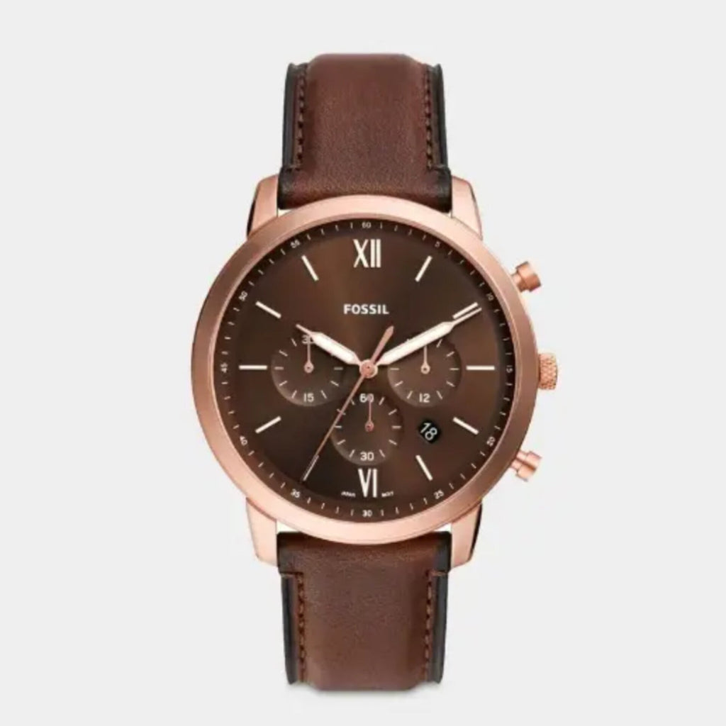 FOSSIL NEUTRA BROWN CHRONOGRAPH WATCH
