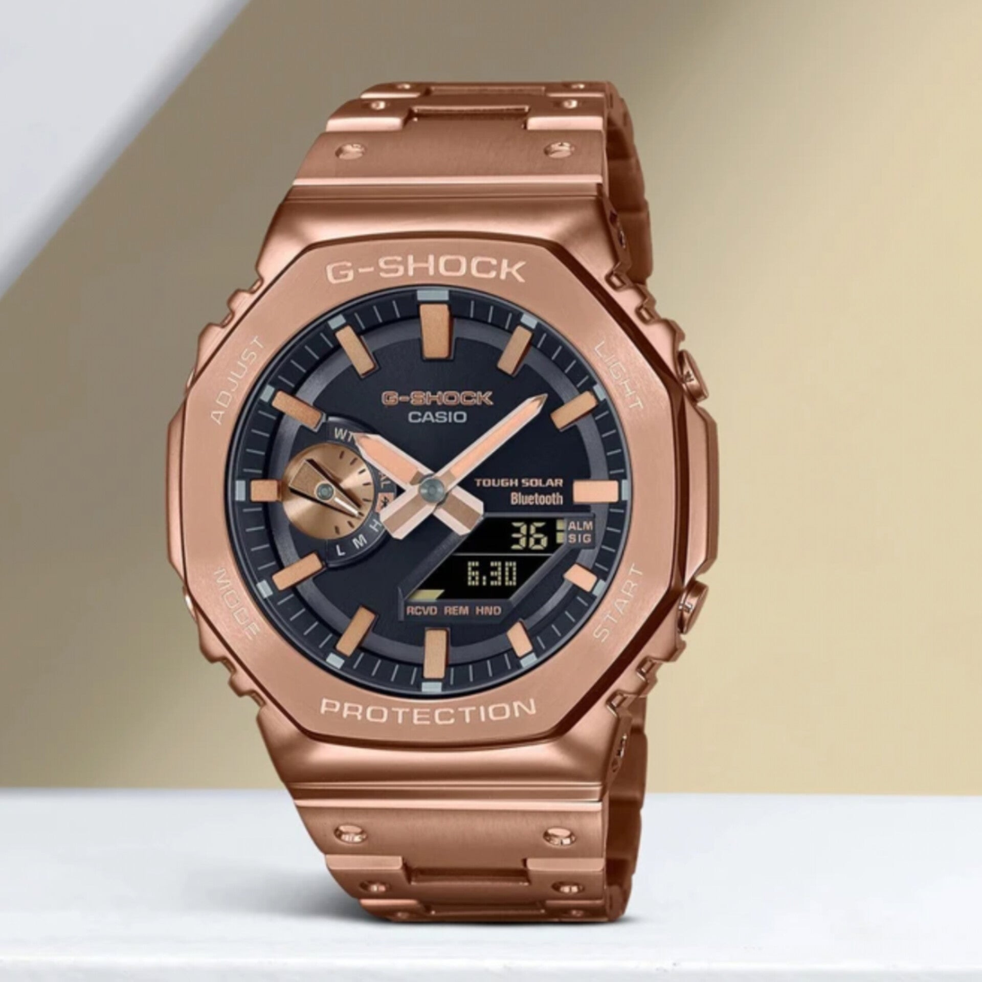 G-SHOCK GMB-2100 METAL WATCH (COPPER BLACK) WITH ORIGINAL METAL BOX