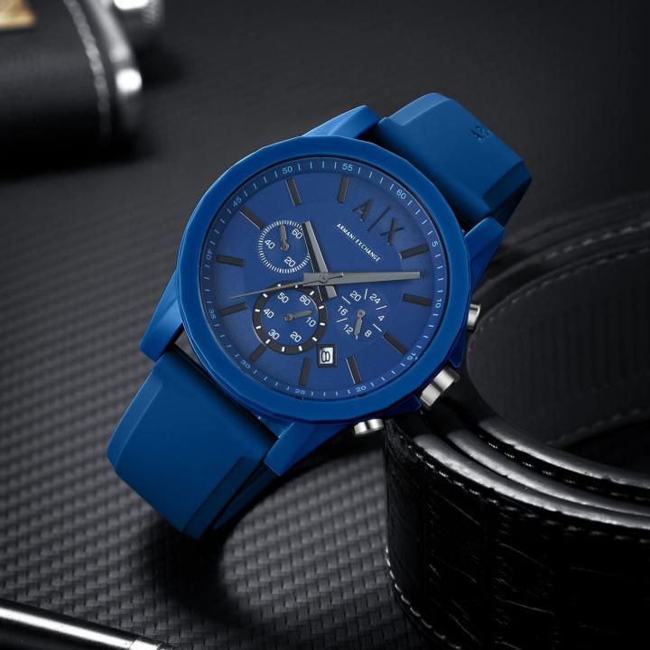 ARMANI EXCHANGE OUTERBANKS CHRONOGRAPH (BLUE)