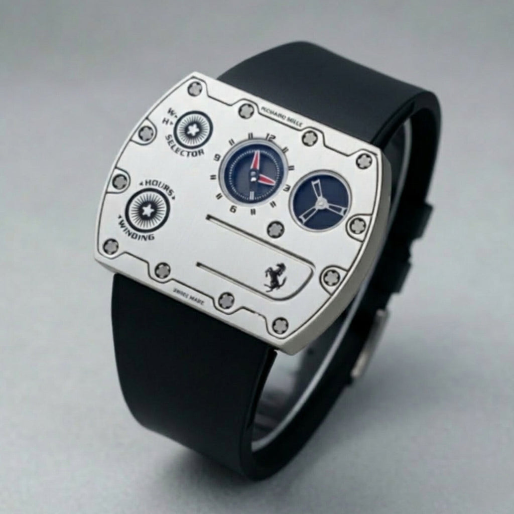 RICHARD MILLE TITANIUM SILVER BLACK