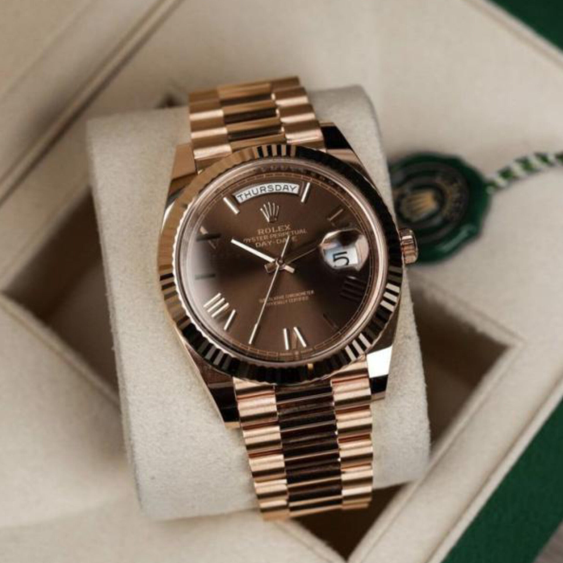 ROLEX DAY DATE CHOCOLATE (CELL MODEL)