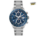 TAG HEUER CALIBAR 16 SILVER BLUE (JAPAN OG MACHINE)