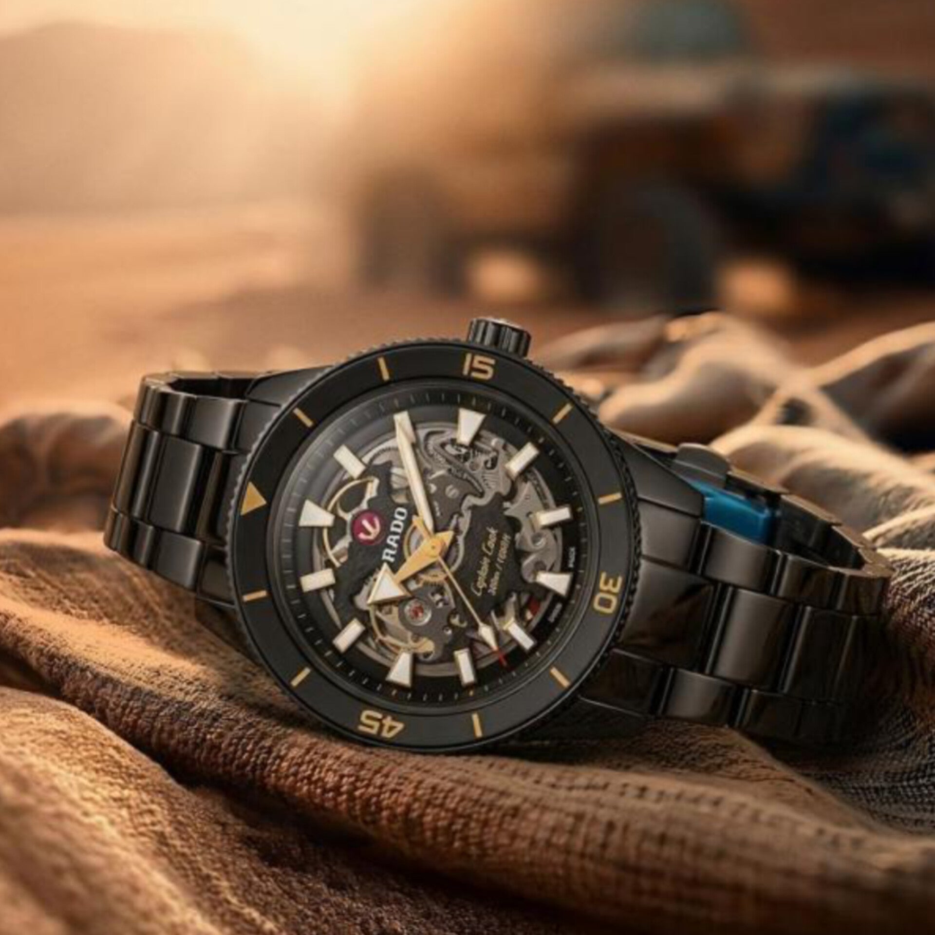 RADO CAPTAIN COOK SKELETON (AUTOMATIC)