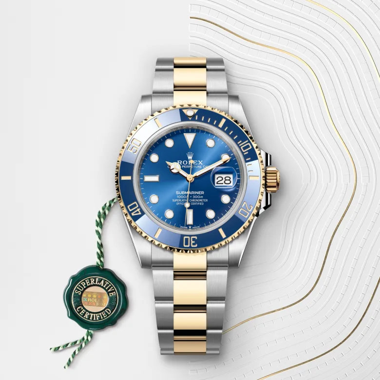 ROLEX SUBMARINER BLUE  (AUTOMATIC)