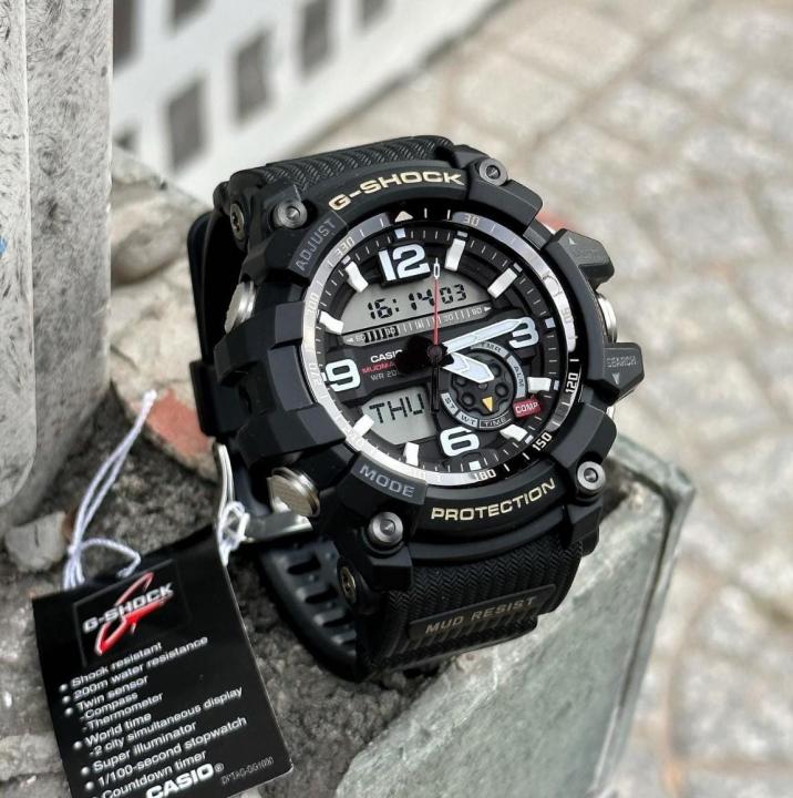 G SHOCK MUDMASTER GG - 1000 ANALOG-DIGITAL WATCH WITH ORIGINAL BOX