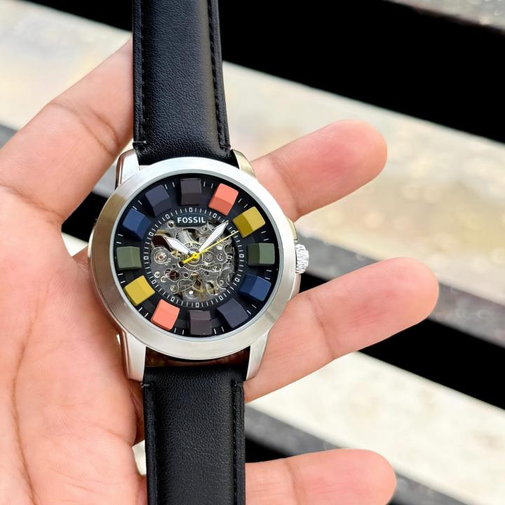 FOSSIL GRANT SKELETON AUTOMATIC WATCH