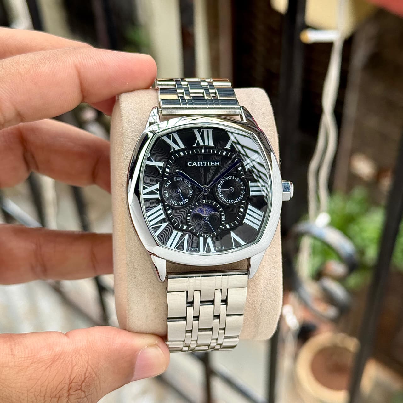 CARTIER SUN-MOON CHRONOGRAPH