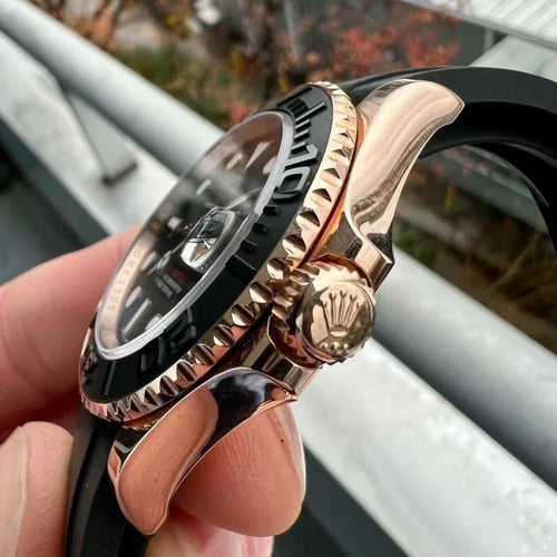 ROLEX YACHT MASTER ROSE GOLD (CELL MODEL)