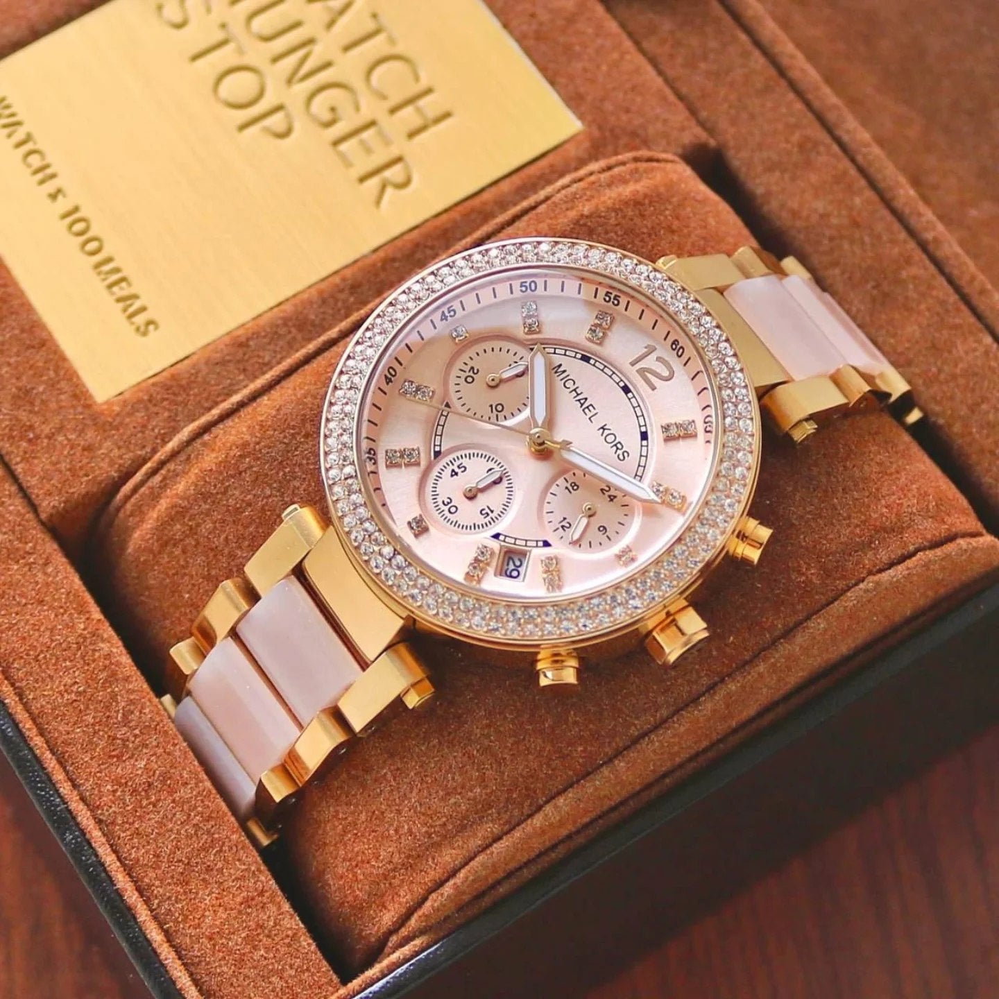 MICHAEL KORS PARKER FOR HER (ROSE GOLD)