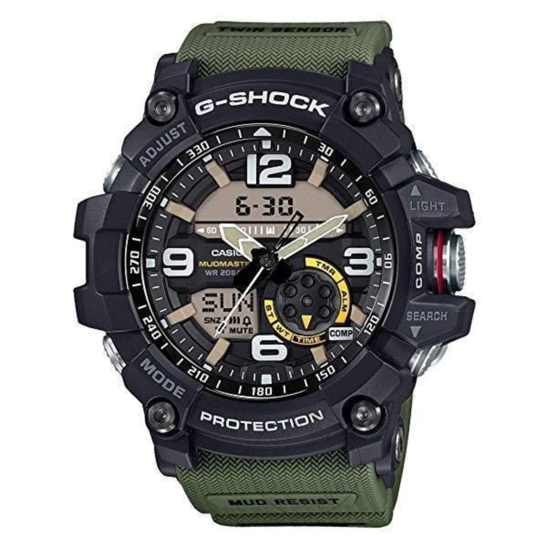 G SHOCK MUDMASTER GG - 1000 ANALOG-DIGITAL WATCH WITH ORIGINAL BOX