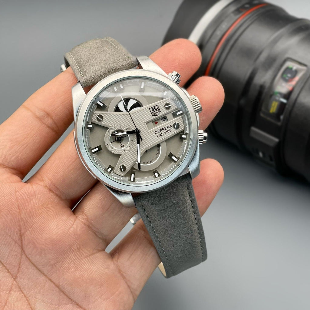 TAG HEUER CR7 DIAGNO GREY CHRONOGRAPH WATCH