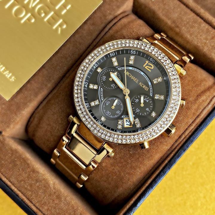 MICHAEL KORS PARKER FOR HER (GOLD BLACK)