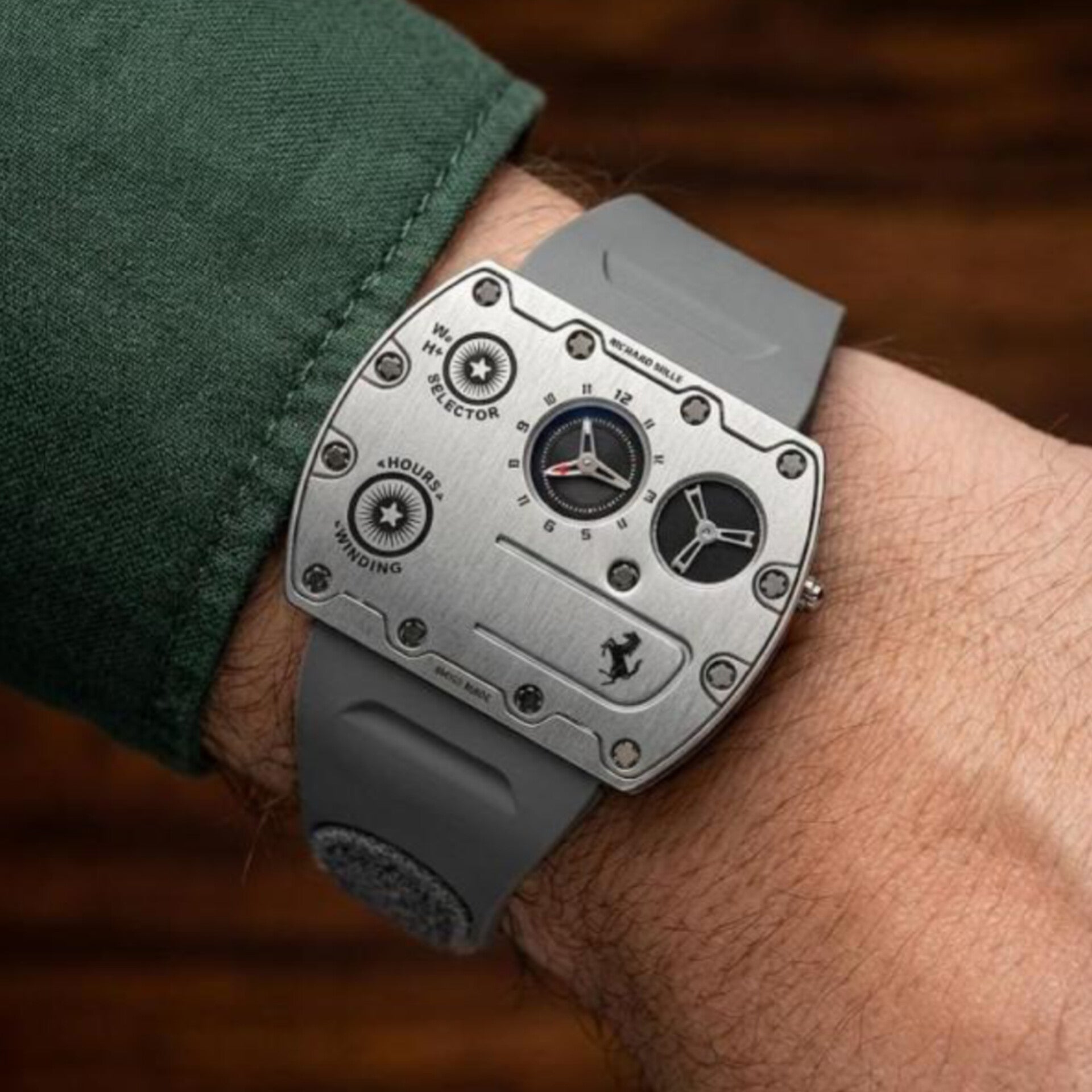 RICHARD MILLE TITANIUM SILVER GREY