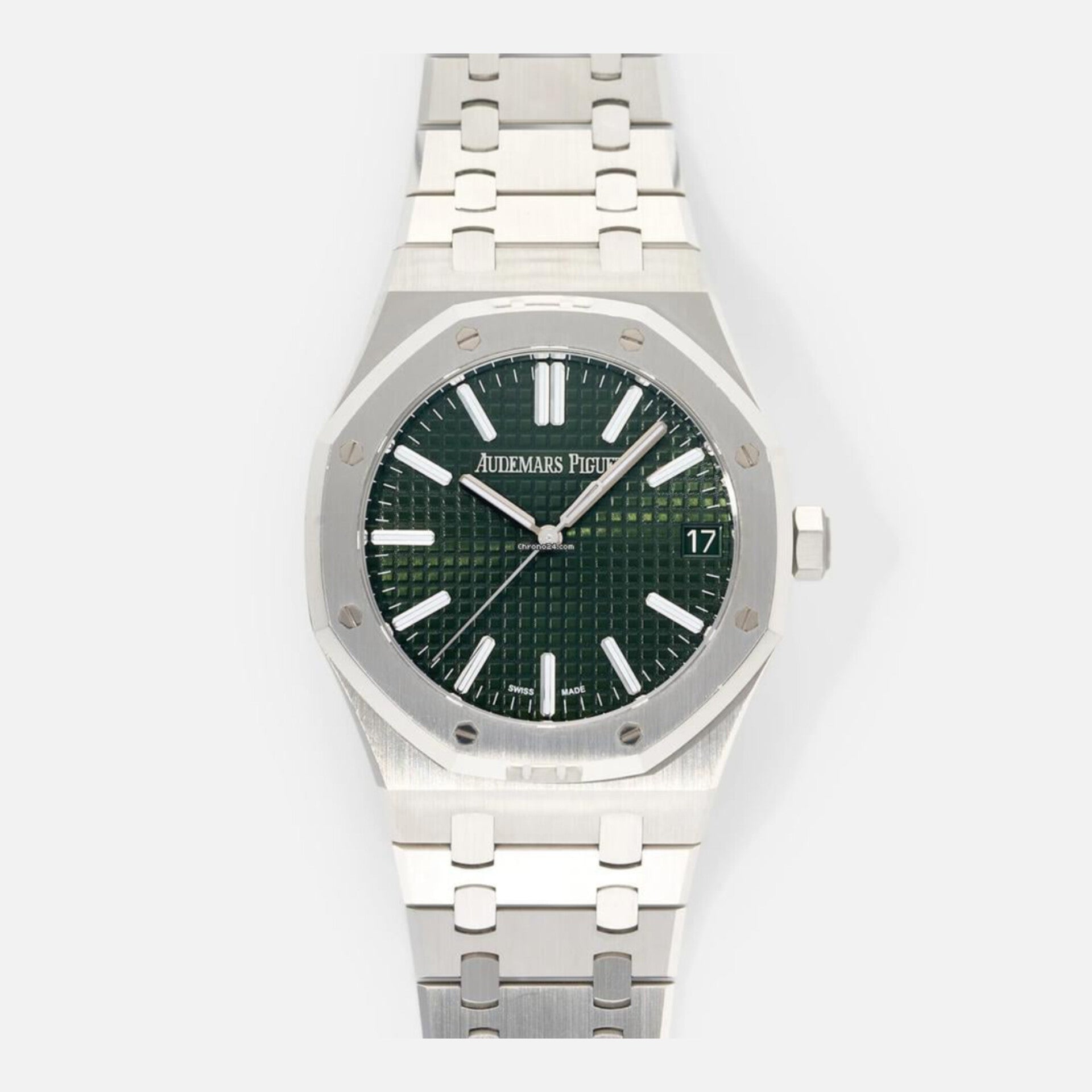 AUDEMARS PIGUET ROYAL OAK SILVER GREEN (CELL MODEL)