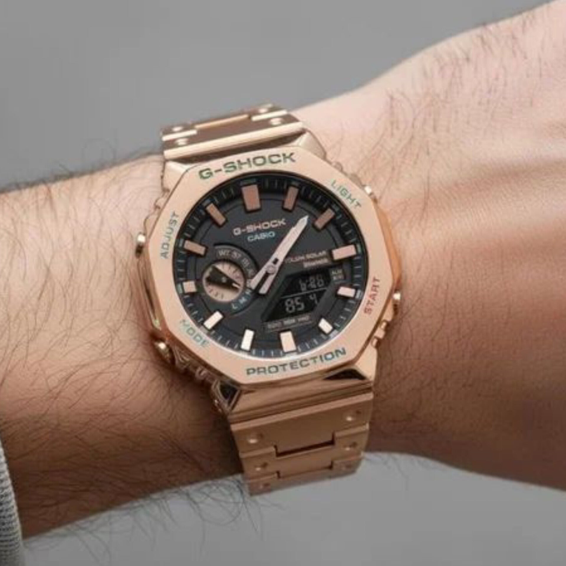 G-SHOCK GMB-2100 METAL WATCH (COPPER BLACK) WITH ORIGINAL METAL BOX