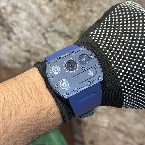 RICHARD MILLE TITANIUM BLUE