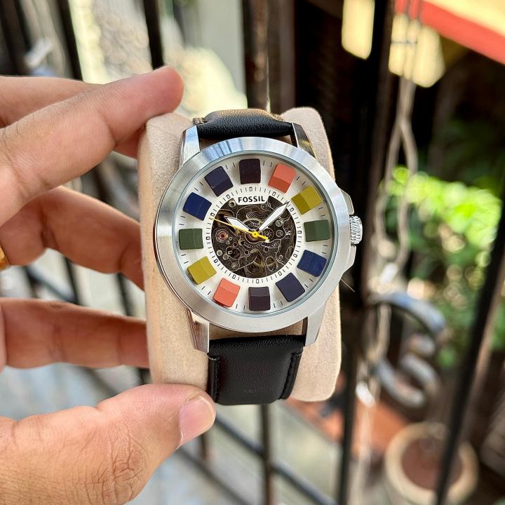 FOSSIL GRANT SKELETON AUTOMATIC WATCH