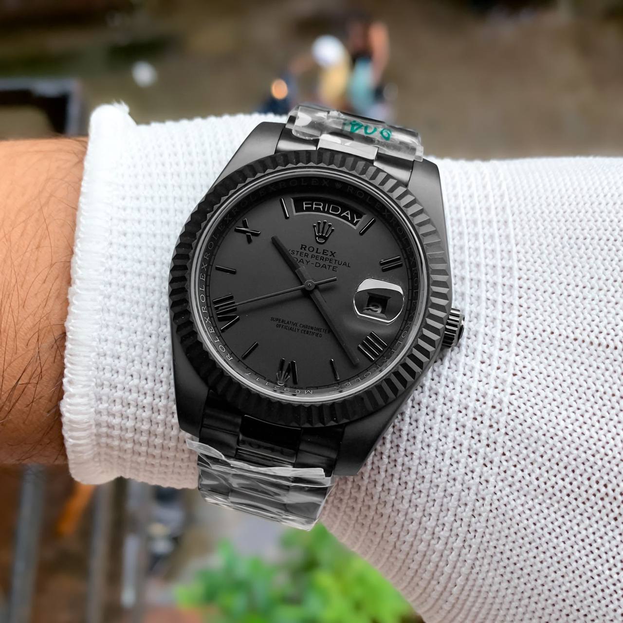 ROLEX DAY DATE FULL BLACK (AUTOMATIC)