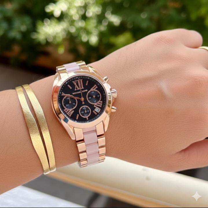 MICHAEL KORS BRADSHAW (ROSEGOLD BLACK)