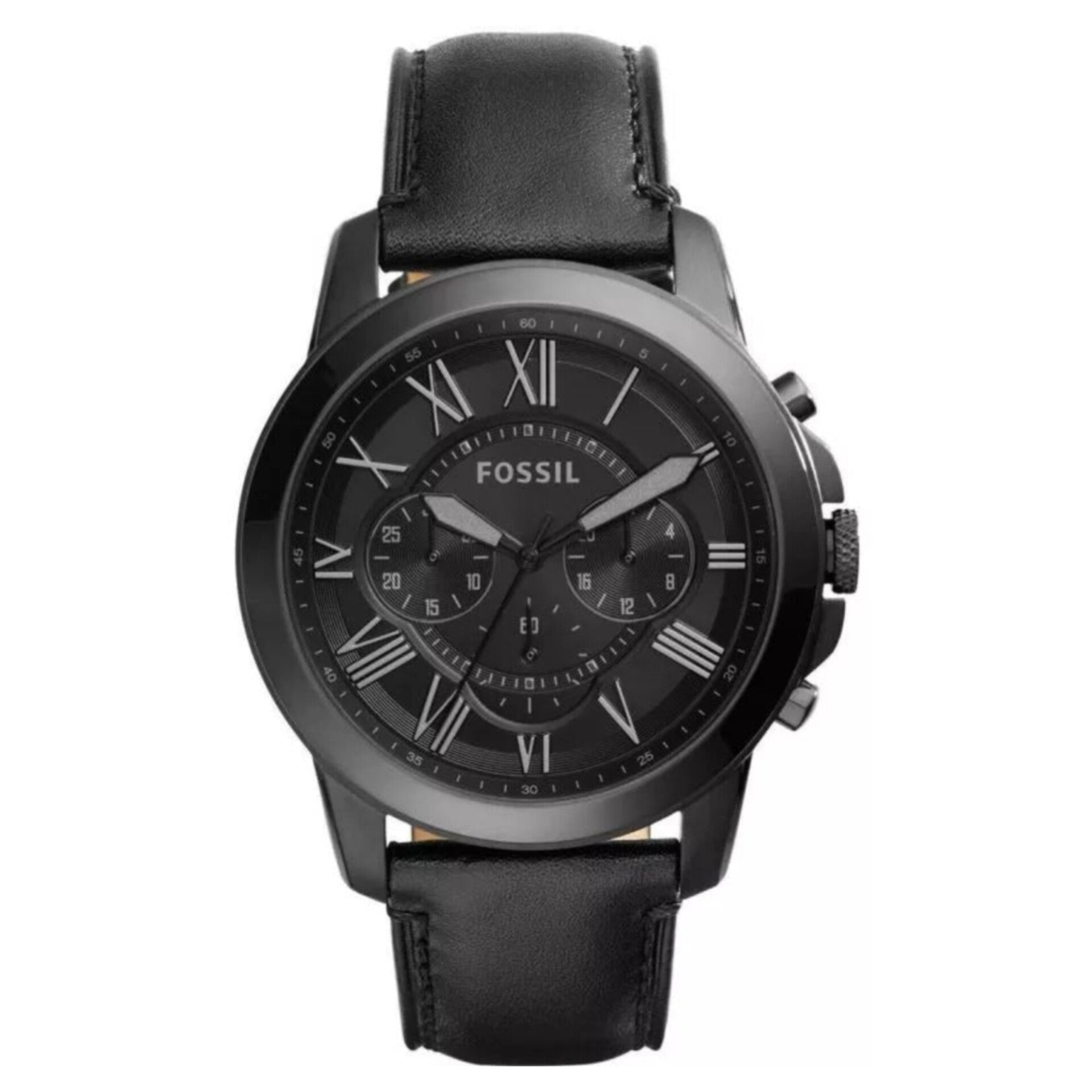 FOSSIL GRANT BLACK CHRONOGRAPH WATCH