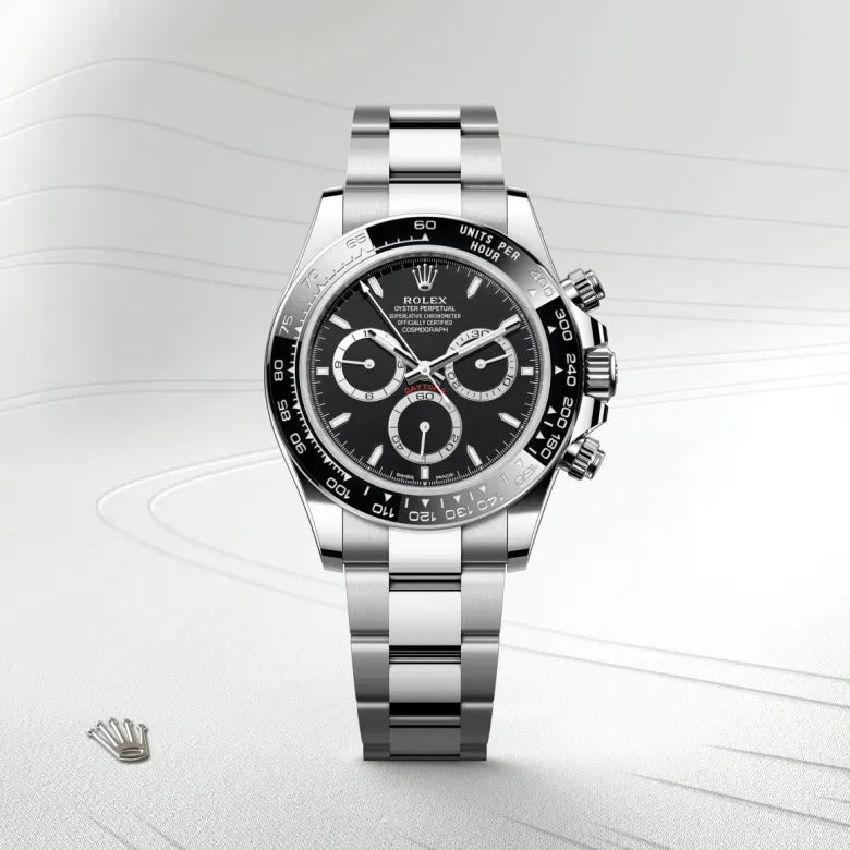 ROLEX DAYTONA SILVER BLACK (CELL MODEL)
