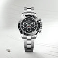 ROLEX DAYTONA SILVER BLACK (CELL MODEL)