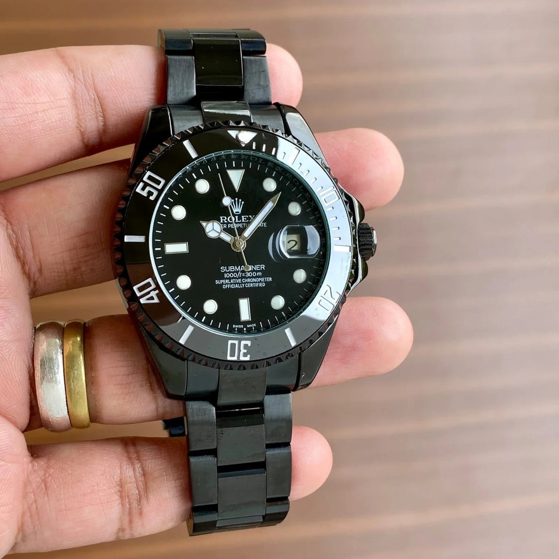ROLEX SUBMARINER FULL BLACK (AUTOMATIC)