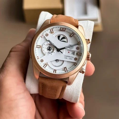 TAG HEUER CR7 DIAGNO BROWN CHRONOGRAPH WATCH