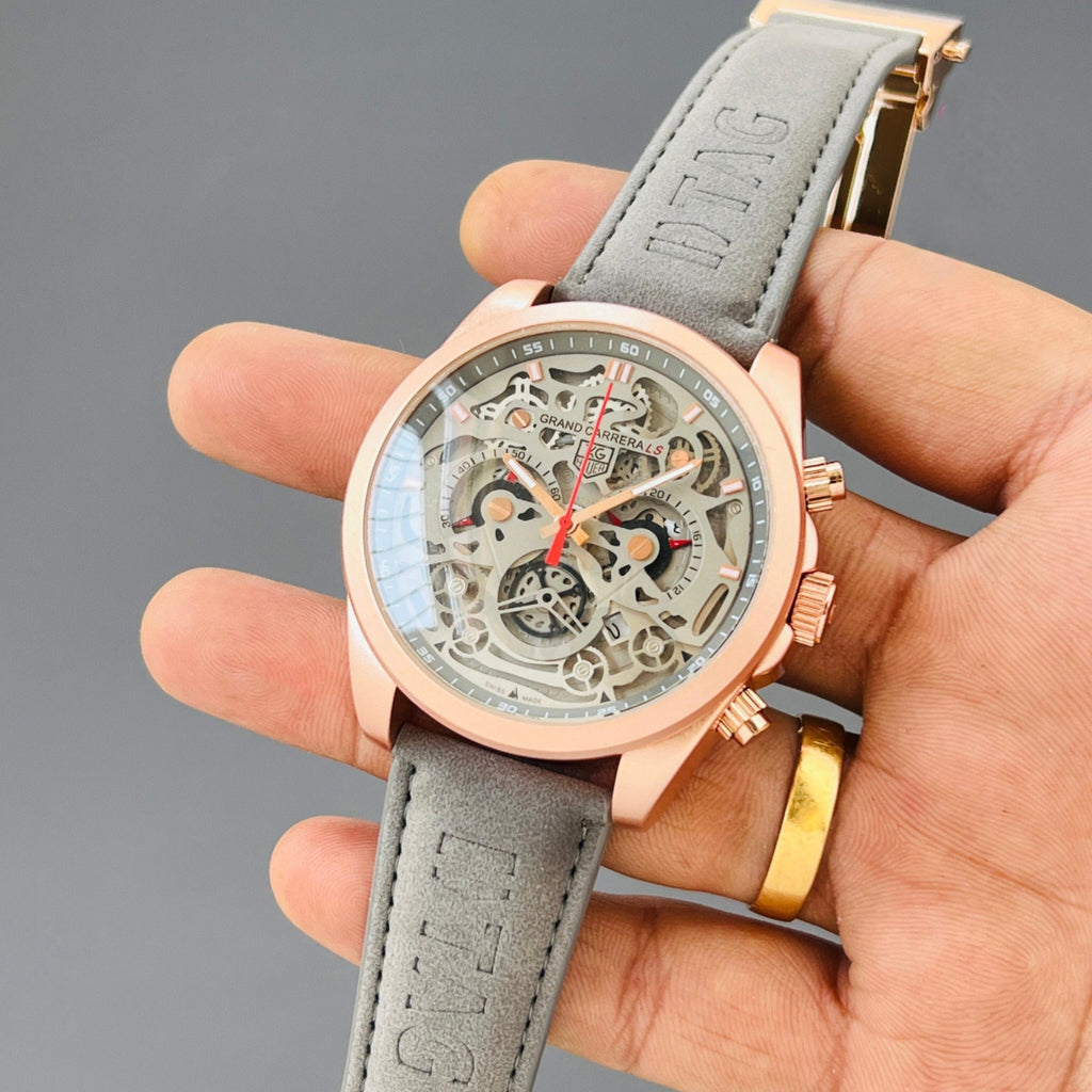 TAG HEUER CR7 GREY CHRONOGRAPH WATCH
