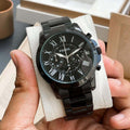 FOSSIL GRANT FULL BLACK WATCH