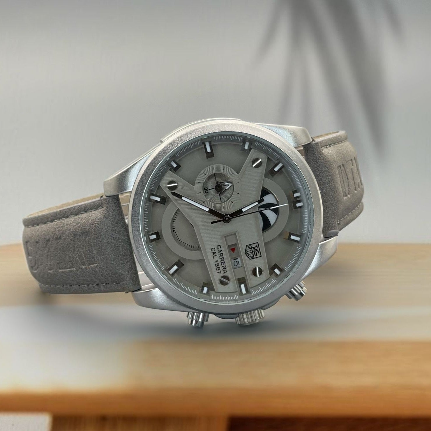 TAG HEUER CR7 DIAGNO GREY CHRONOGRAPH WATCH