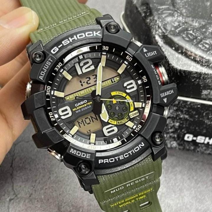 G SHOCK MUDMASTER GG - 1000 ANALOG-DIGITAL WATCH WITH ORIGINAL BOX