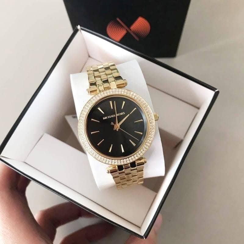 MICHAEL KORS DARCI (GOLD BLACK)