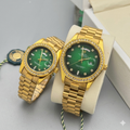 ROLEX DAY DATE GOLD GREEN (COUPLE WATCH)