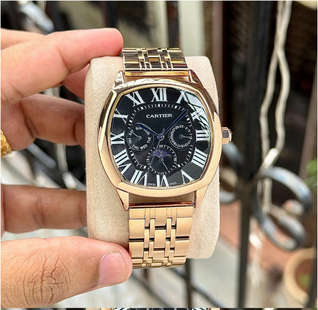 CARTIER SUN-MOON CHRONOGRAPH ROSE GOLD
