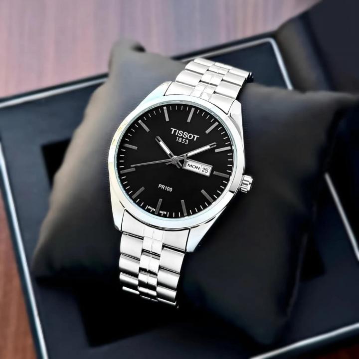 TISSOT 1853 PC100 DAY DATE WATCH