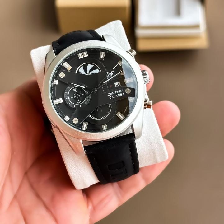 TAG HEUER CR7 BLACK GREY CHRONOGRAPH WATCH