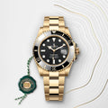 ROLEX SUBMARINER GOLD BLACK (CELL MODEL)