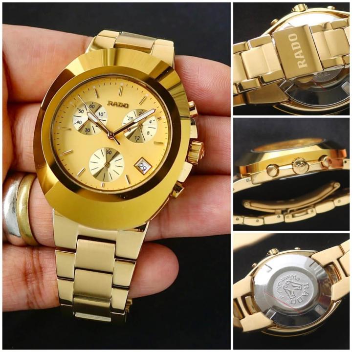 RADO DIASTAR CHRONOGRAPH FULL GOLD (JAPAN OG MACHINE)