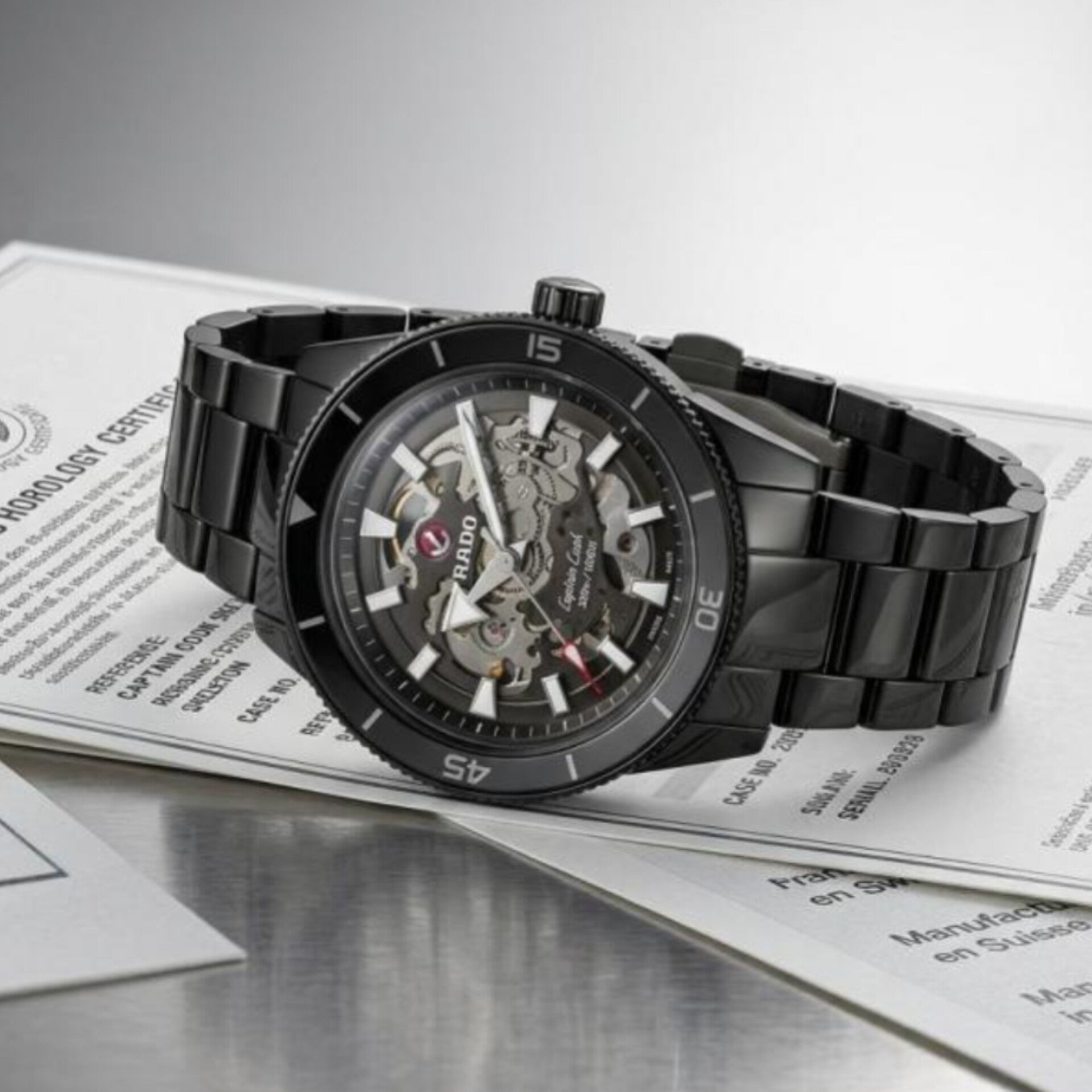 RADO CAPTAIN COOK SKELETON (AUTOMATIC)