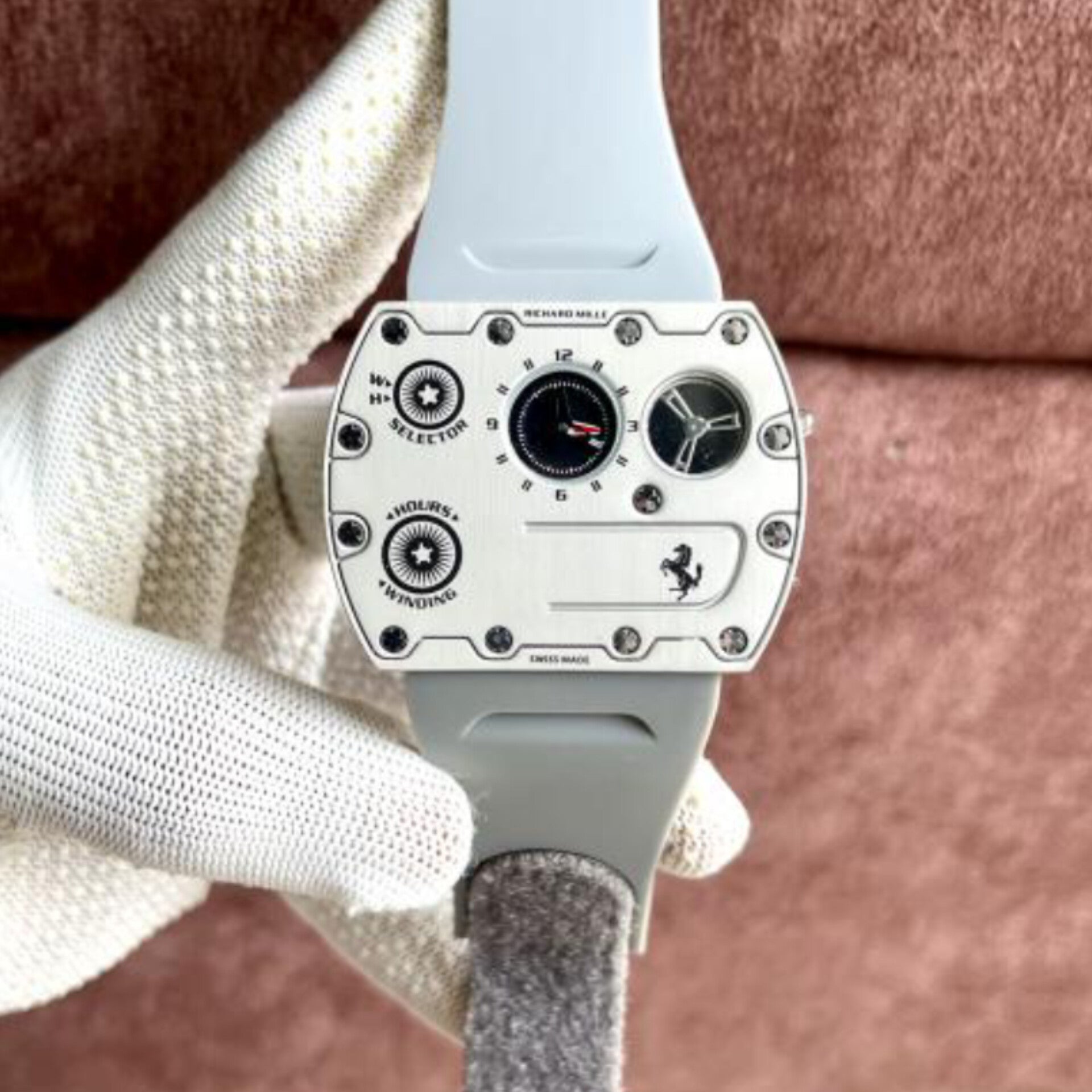 RICHARD MILLE TITANIUM SILVER GREY