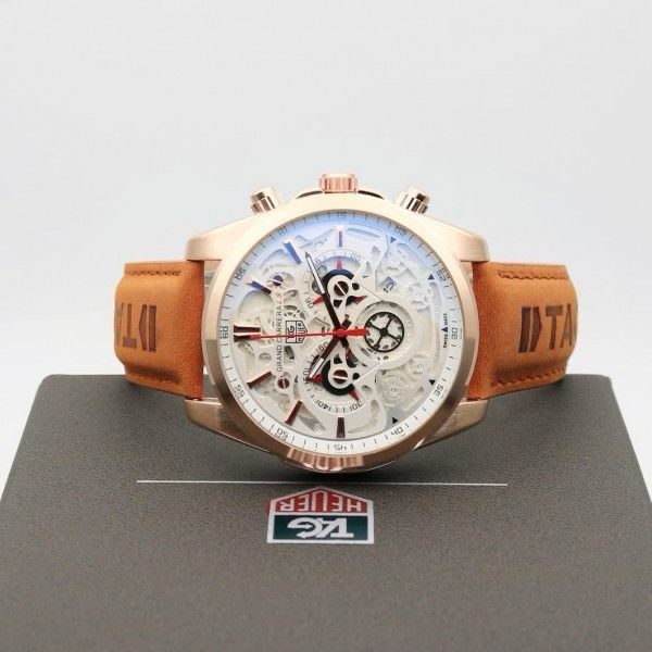TAG HEUER CR7 DIAGNO BROWN CHRONOGRAPH WATCH