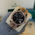 ROLEX DAY DATE CHOCOLATE DIAMOND (CELL MODEL)