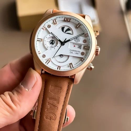 TAG HEUER CR7 DIAGNO BROWN CHRONOGRAPH WATCH
