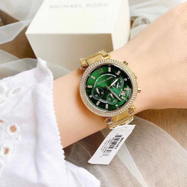 MICHAEL KORS PARKER FOR HER (GOLD GREEN)