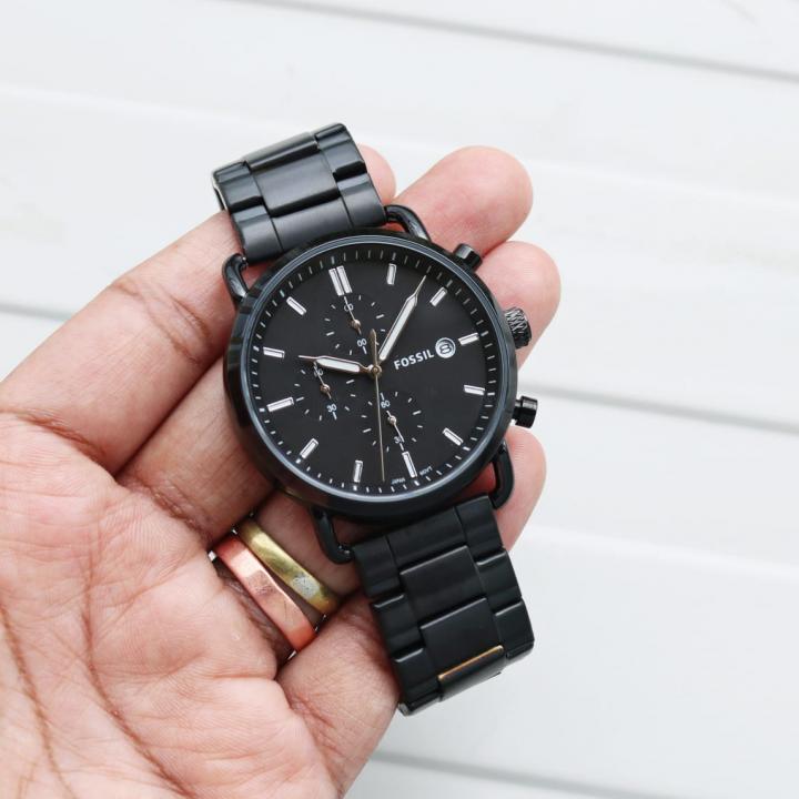 FOSSIL COMMUTER FULL BLACK WATCH
